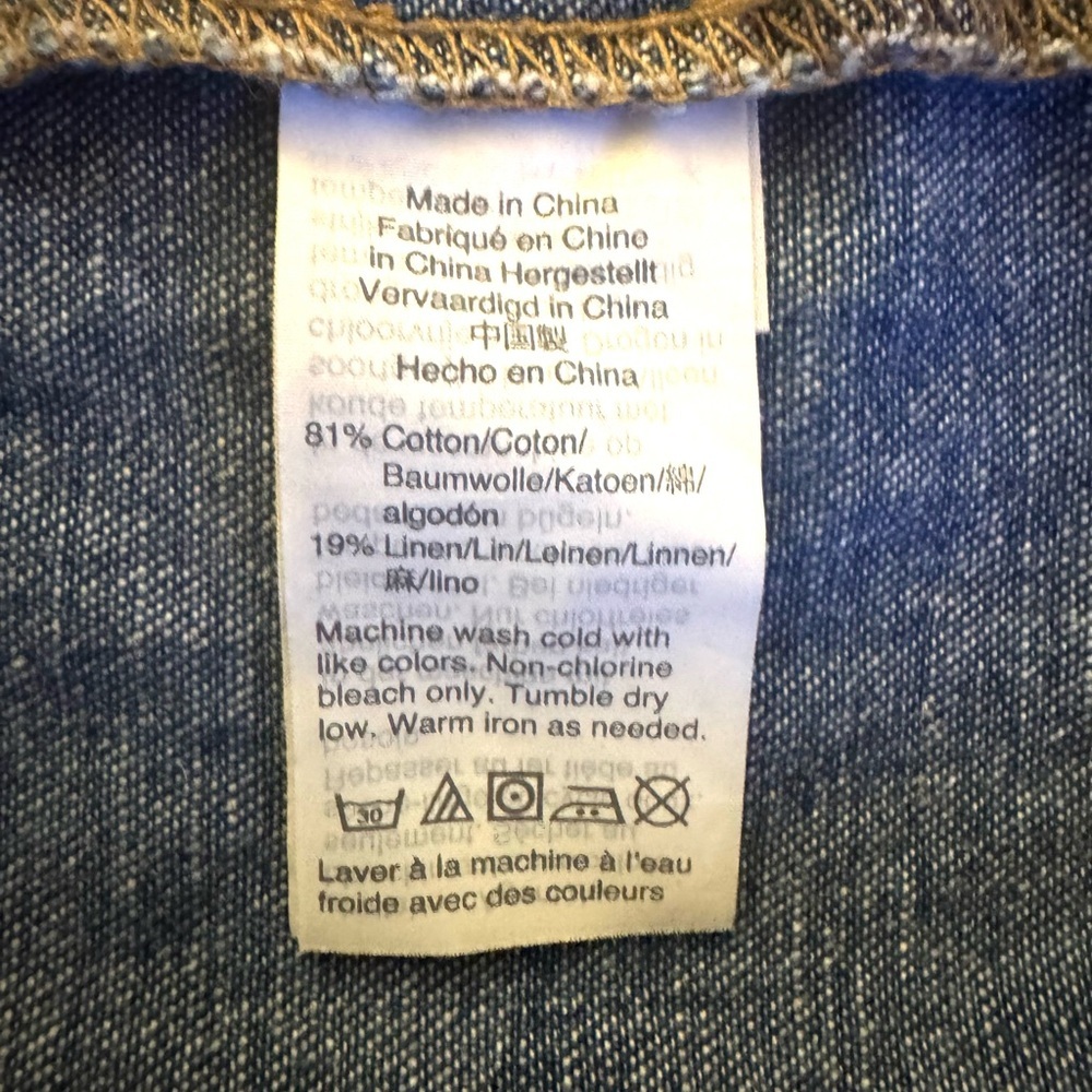 Madewell Rigid Denim Zip Midi Skirt in Farley Wash - Picture 9 of 9